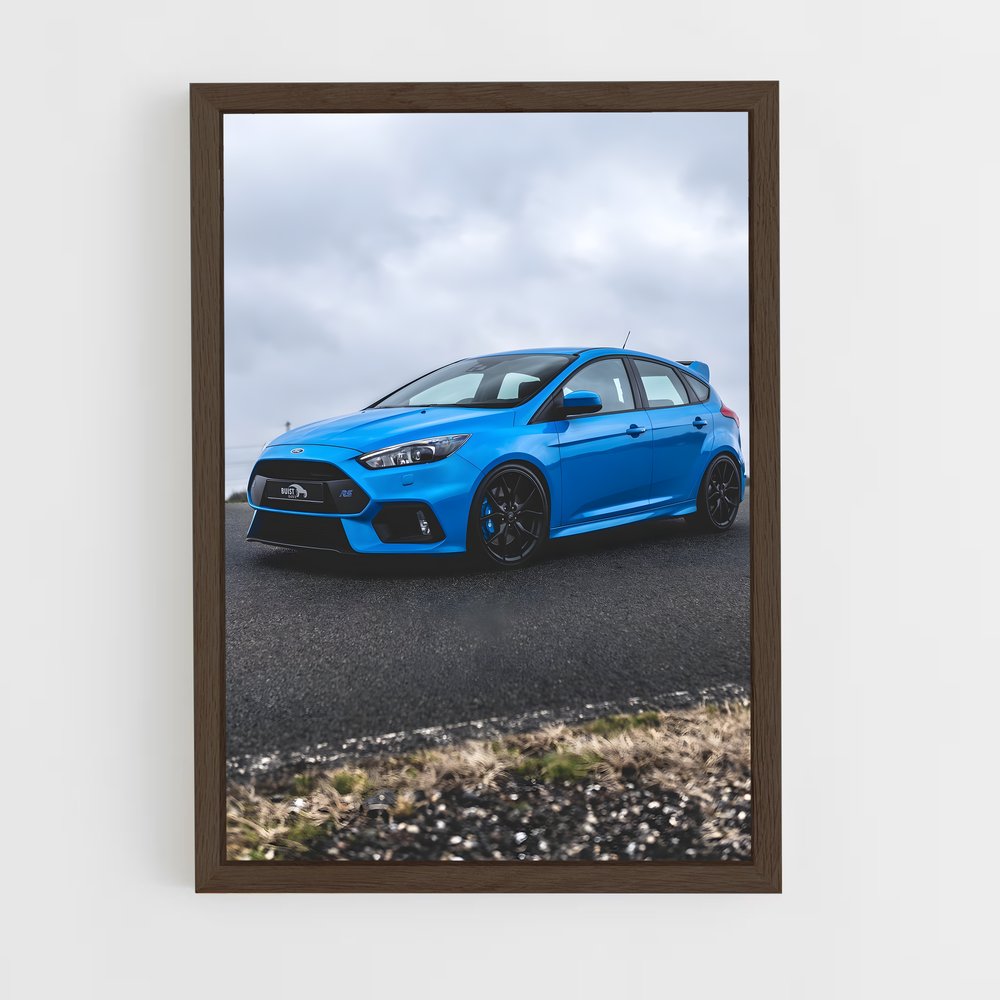 Poster Focus route – affiche Ford (vue 5)